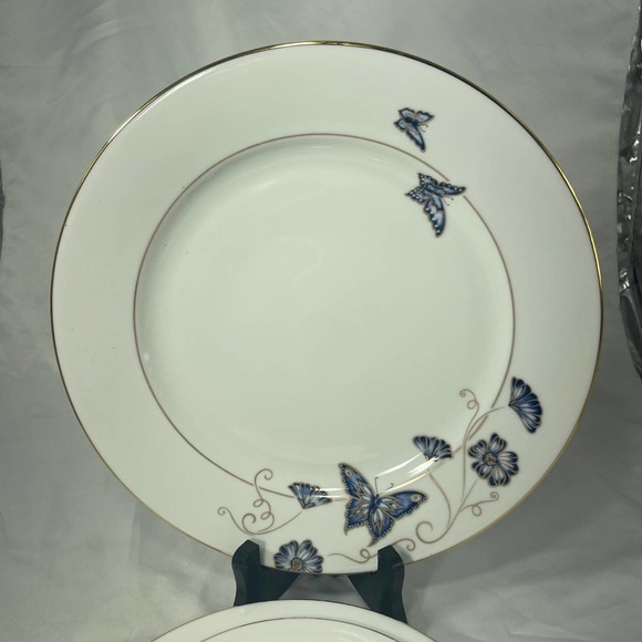 Fyrklovern Swedish butterfly China 3 piece place setting